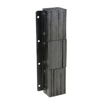 Vestil V-1136-6 Rubber Laminated Dock Bumper