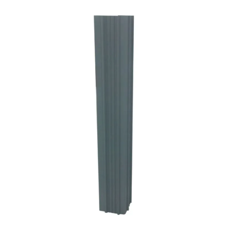 Vestil VCW-GY-11-SQ Polyethylene Thermoplastic Square Column Wrap