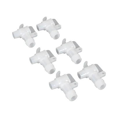 Vestil VDFT-6PKG Polyethylene Drum Faucet Non-Adjustable