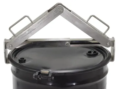 Vestil VDL-1000-SS drum handling equipment shown from an alternate angle