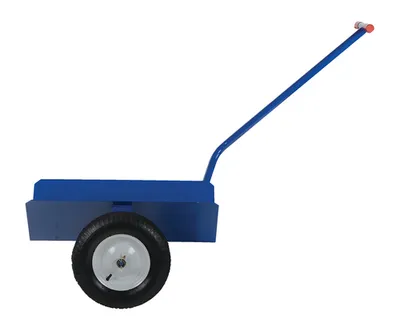 Vestil VGP-100 Steel V-Groove Pipe Mover with Pneumatic Wheels 2