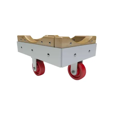 Vestil VHDD-2436-M Hardwood/Steel Dolly with Metal Wheels