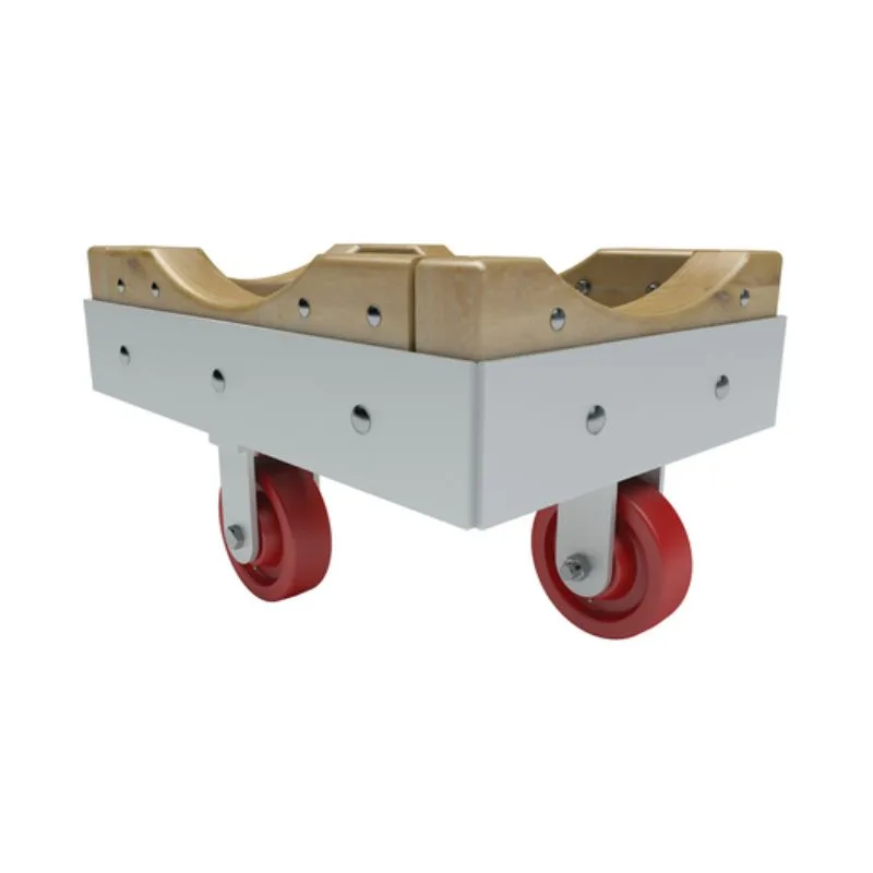 Vestil VHDD-2436-M Hardwood/Steel Dolly with Metal Wheels