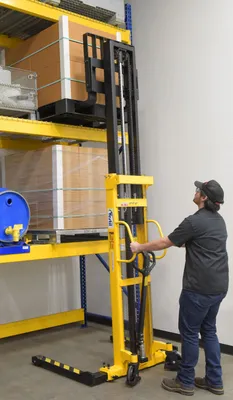 Vestil VHPS-2000-AA-118 Steel Stacker Manual Pump