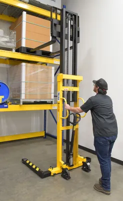Vestil VHPS-2000-AA-118 Steel Stacker Manual Pump
