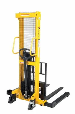 Vestil VHPS-2000-AA pallet stacker shown from an alternate angle