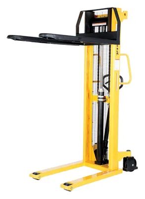 Vestil VHPS-2000-FF pallet stacker shown from an alternate angle