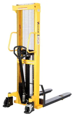 Vestil VHPS-2000-FF pallet stacker shown from an alternate angle