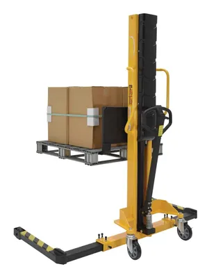 Vestil VHPS-NM-1000-AA pallet stacker shown from an alternate angle