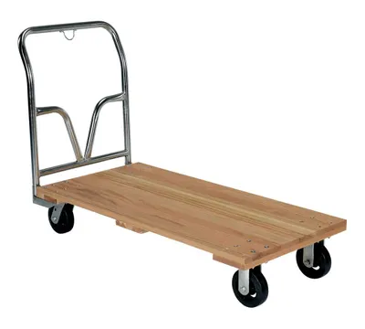 Vestil VHPT-2448 flatbed cart shown from an alternate angle