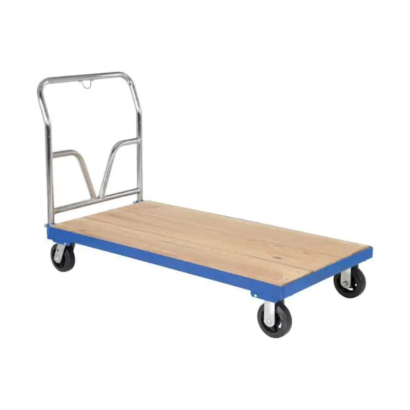 Vestil VHPTS-2754 Hardwood With Steel Frame Platform Truck
