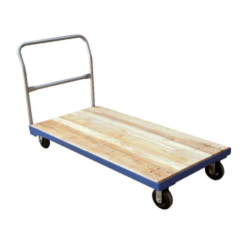 Vestil VHPT-S-3060 Hardwood With Steel Frame Platform Truck