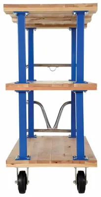 Vestil VHPT/TD-2448 flatbed cart shown from an alternate angle