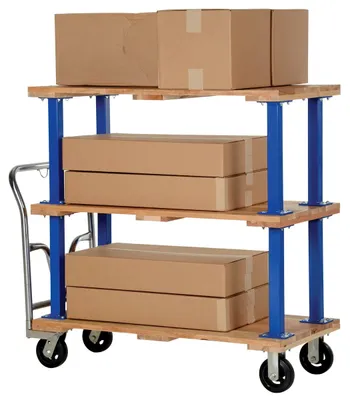 Vestil VHPT/TD-2448 flatbed cart shown from an alternate angle