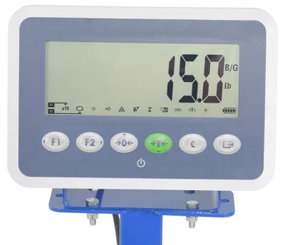 Vestil VLPFS-2 Steel Low Profile Floor Scale 3