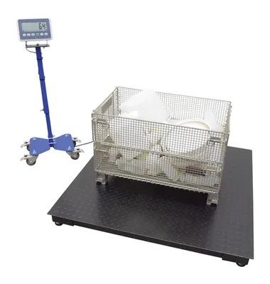 Vestil VLPFS-4A Steel Low Profile Floor Scale 6