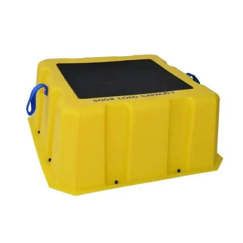 Vestil VNST-1 Yellow Nestable Step Stool