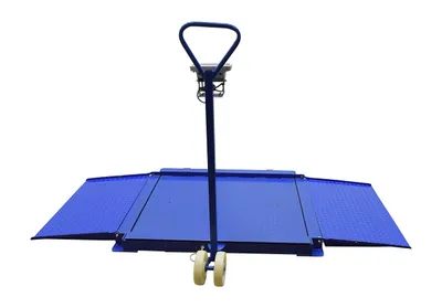 Vestil VPFS-3B Steel Portable Diamond Plate Scale 3