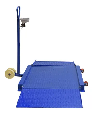 Vestil VPFS-3B Steel Portable Diamond Plate Scale 4
