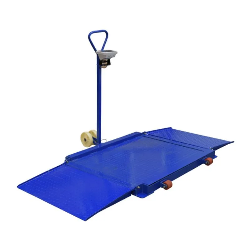 Vestil VPFS-3B Steel Portable Diamond Plate Scale