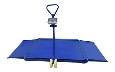 Vestil VPFS-3C Steel Portable Diamond Plate Scale 3