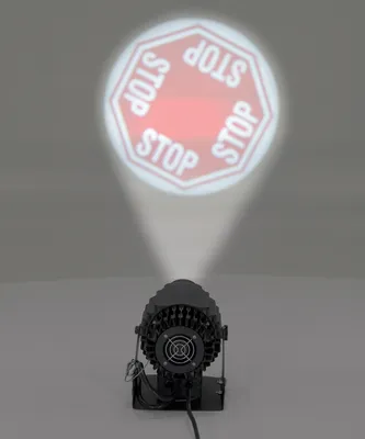 Vestil VSP-12-001 Steel Virtual Sign Projector 7