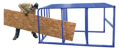 Vestil VSSR-15 Welded Steel Standard Sheet Rack 6