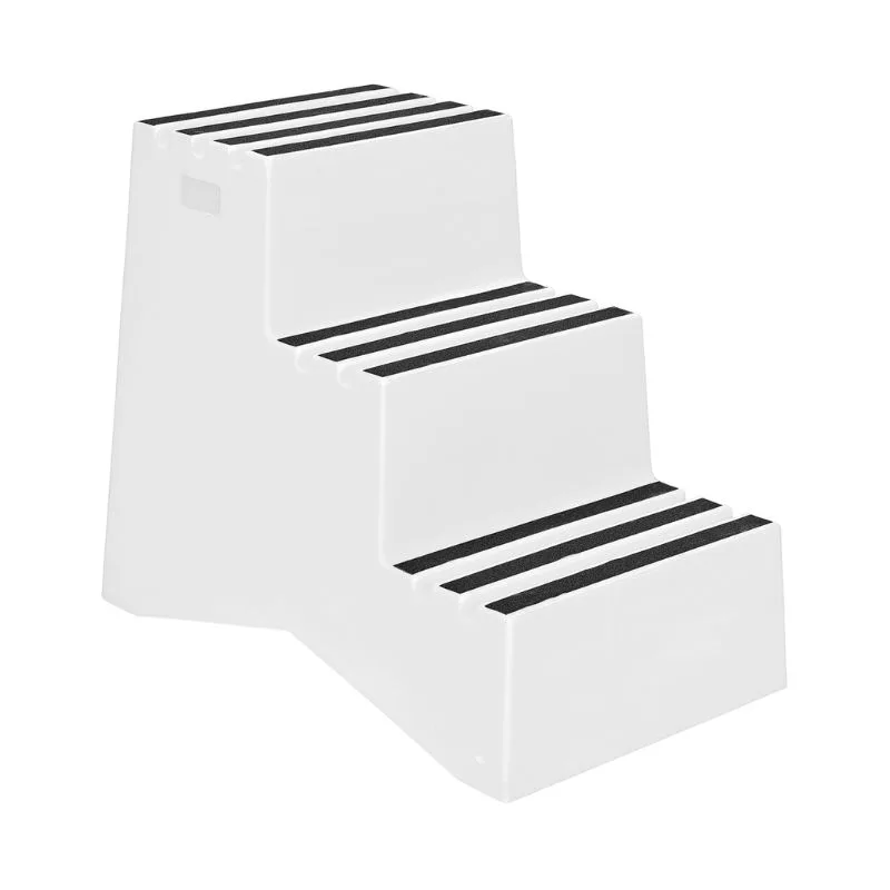 Vestil VST-3-WT Polyethylene Marine Step Stool