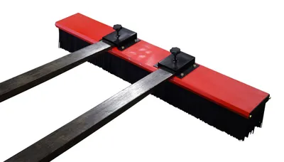 Vestil VSWP-60 Aluminum Fork Truck Mounted Sweeper 3