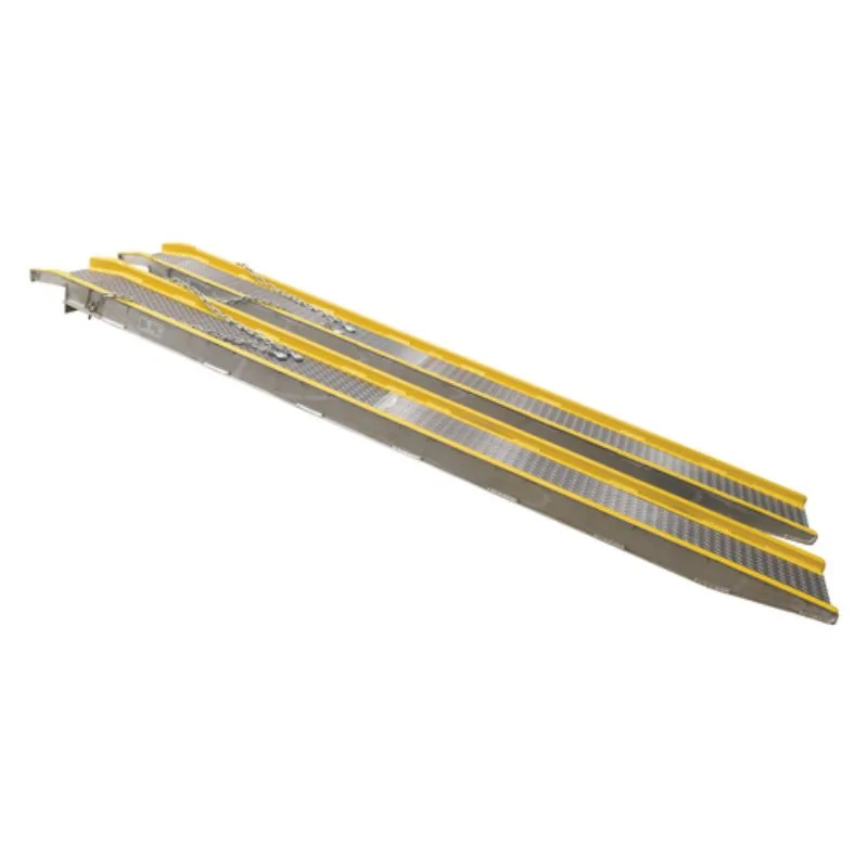 Vestil VTR-6-14-18 Portable Aluminum Twin Vehicle Ramp