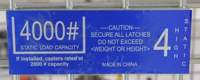 Vestil VWIRE-40H Galvanized Steel Mesh Container 5
