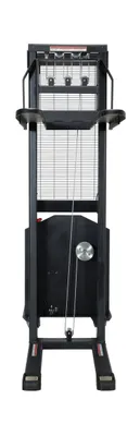 Vestil VWS-770-FF-DC Steel Stacker with Fixed DC Powered Winch 2