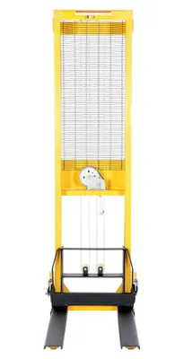 Vestil VWS-770-FF pallet stacker shown from an alternate angle