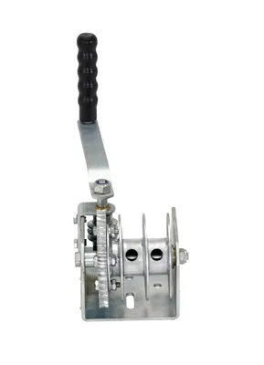 Vestil WALL-D Steel Double Wall Mounted Hand Winch 3