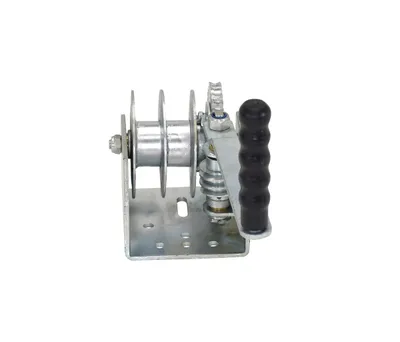 Vestil WALL-D Steel Double Wall Mounted Hand Winch 2