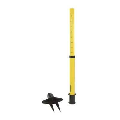 Vestil WBS-42 Plastic Web Barrier Stake Yellow / Black