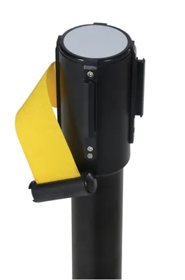 Vestil WEB-P stanchion shown from an alternate angle