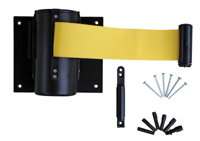 Vestil WEB-W stanchion shown from an alternate angle