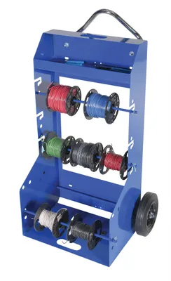 Vestil WIRE-D-WHK Portable Steel Cord Reel Caddy