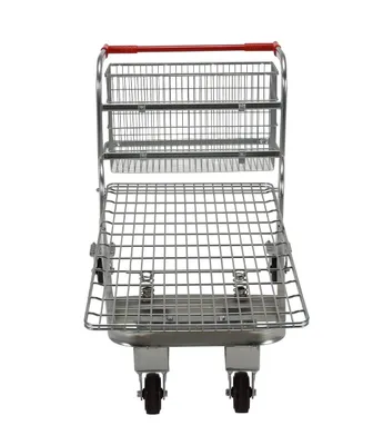 Vestil WIRE-L utility cart shown from an alternate angle