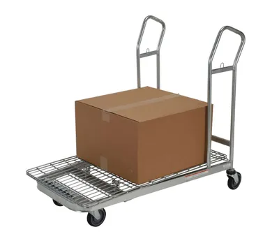 Vestil WIRE-M utility cart shown from an alternate angle