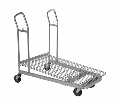 Vestil WIRE-M utility cart shown from an alternate angle