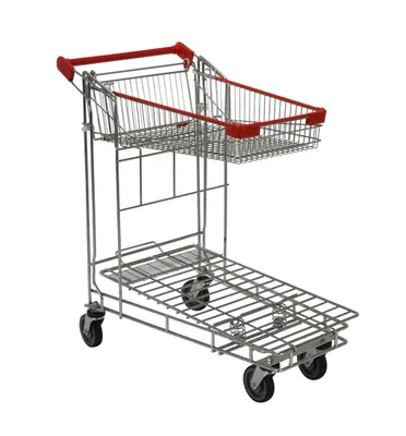Vestil WIRE-S utility cart shown from an alternate angle