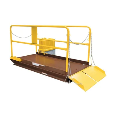 Vestil WL-100-10-710 Steel Premium Truck Scissor Dock Lift