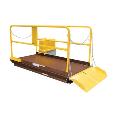 Vestil WL-100-10-812 Steel Premium Truck Scissor Dock Lift