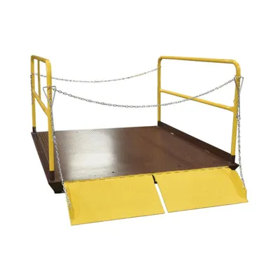 Vestil WL-100-5-78 Steel Premium Truck Scissor Dock Lift