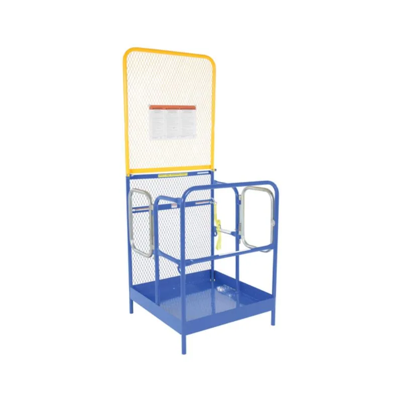 Vestil WP-3636-84B-DD Steel Work Platform With 2 Door Entry