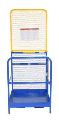 Vestil WP-3636-84B Steel Work Platform With Expanded Back 2