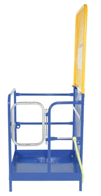 Vestil WP-3636-84B Steel Work Platform With Expanded Back 4