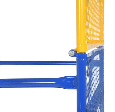 Vestil WP-3636-CA-84B Steel Work Platform With Poly Casters 6